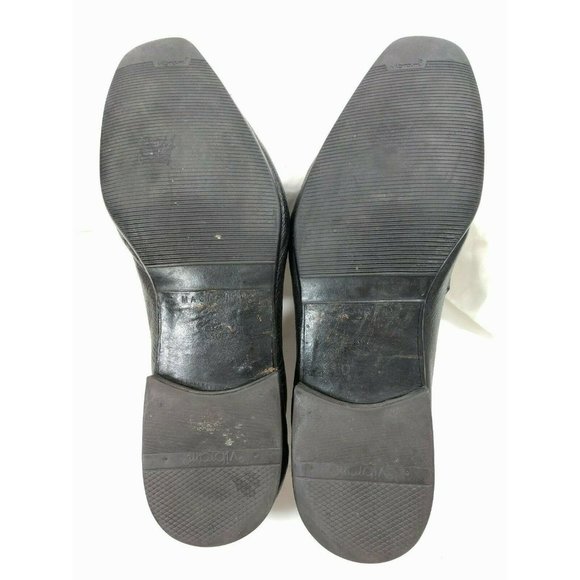 Magnanni 11631 Men Sz 12 M Black Pebbled Leather